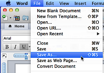 word for mac - save all open documents